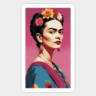 Frida Kahlo: Timeless Portrait Magnet
